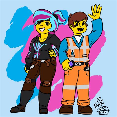 The Lego Movie Emmet And Wyldstyle Love