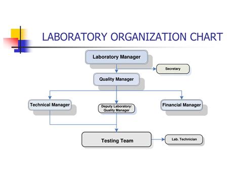 Laboratory Organization Chart