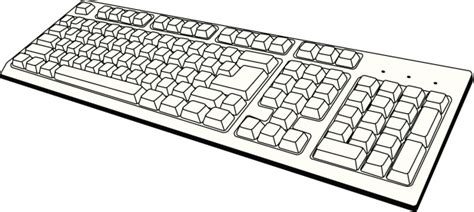 Keyboard Komputer Tanpa Huruf Ilustrasi Stok Unduh Gambar Sekarang