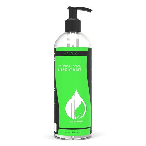 16 Oz Lynk Pleasure Products Natural Anal Lubricant Water Based