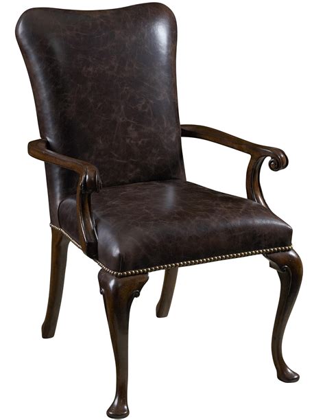 Featuring gracefully sloped arms, this club chair offers an elegant design that emphasizes its contemporary design, creating extra coziness and style for your home. Leather Dining Room Chairs with Arms - Home Furniture Design
