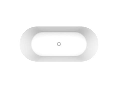 Posh Solus Oval Inset Bath 1675mm X 780mm White From Reece