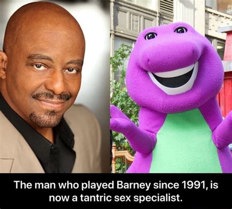 The Man Who Played Barney Since 1991 Is Now A Tantric Sex Specialist
