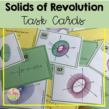 Solids of Revolution Match-Up Activity (Calculus - Unit 6) by Jean Adams
