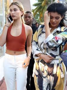 Hailey Baldwin And Kylie Jenner Shopping In South Beach Gotceleb
