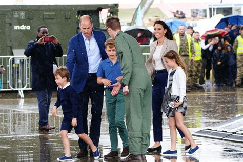 Kate Middleton And Prince William Joined By George Charlotte And Louis On Royal Day Out