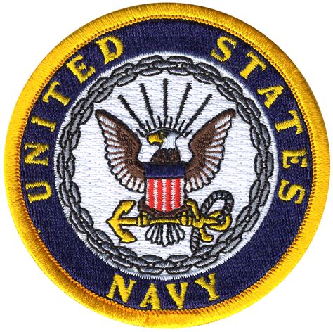United States Navy Logo 3 Patch