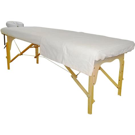chocolate massage sheets set 3 piece flannel cotton