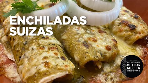 Rick Bayless Enchiladas Suizas Creamy Chicken Enchiladas With Melted