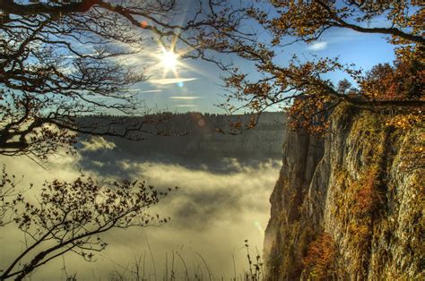 Gray Mountain Nature Landscape Photography Cliff Hd Wallpaper