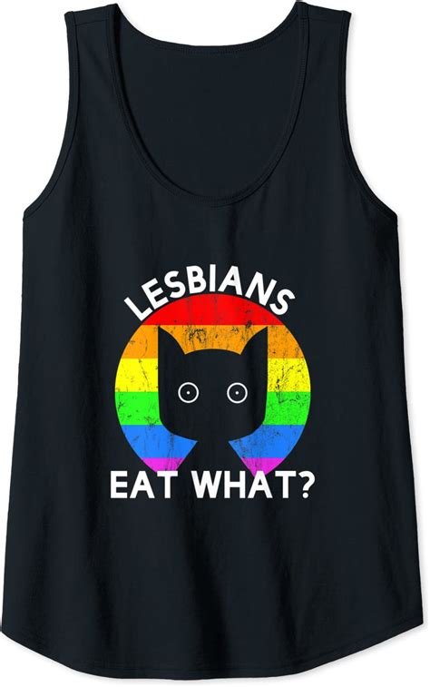 Womens Funny Gay Pride Lesbian Tank Top Clothing