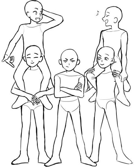 Draw The Squad Blank Google Search Draw The Squad Drawing People