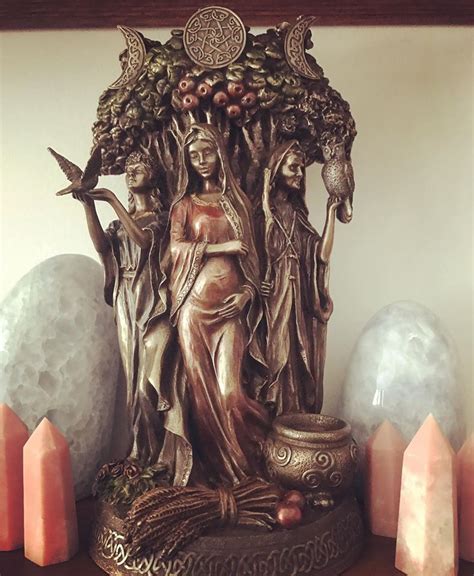 Triple Goddess Statue Maiden Mother And Crone Inspired By 3 Australia