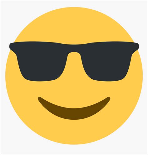 Pin amazing png images that you like. Sunglasses Emoji Png Transparent Background - Emojis De ...
