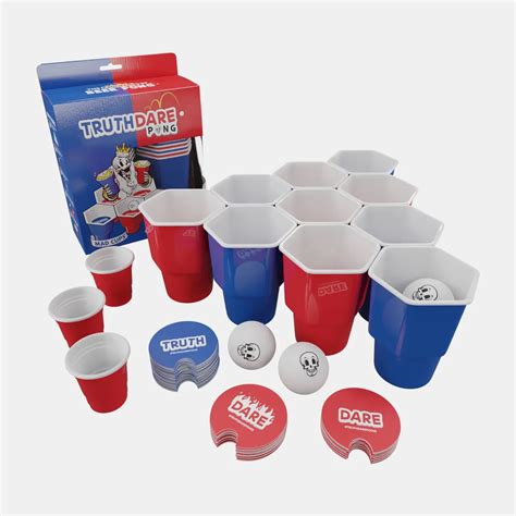 The Ultimate Party Game Mixing Truth Or Dare And Beer Pong