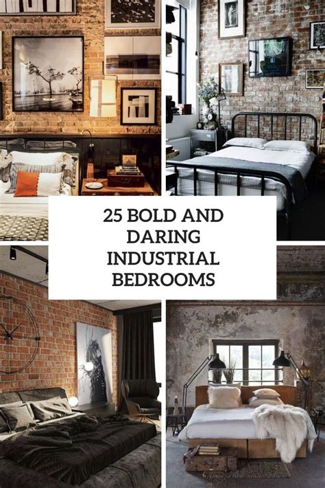 25 Industrial Style Bedroom Ideas Pictures