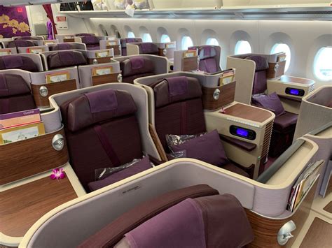 Review Thai Airways A350 Business Class Live And Lets Fly Thai