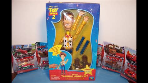Disney Pixar Toy Story 2 Woody Talking Model Kit By Thinkway Toys Video