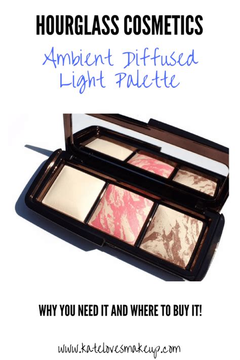 Hourglass Ambient Diffused Light Palette Review Kate Loves Makeup