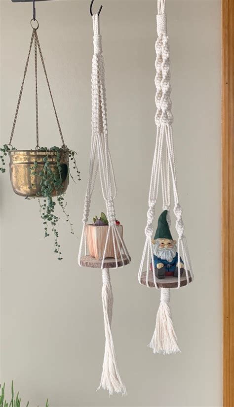 Jan 09, 2015 · it would be really cool not having to worry about finding matching accessories with your new outfits anymore as you would make them yourself. Macrame Plant Hanger Do-It Yourself Kit/ DIY Macrame/ Craft | Etsy