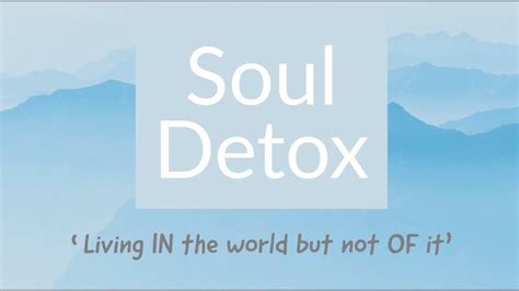 Soul Detox Stress Youtube