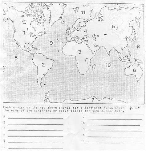 13 Best Images of 6th Grade Geography Worksheets - 7th Grade Map Skills