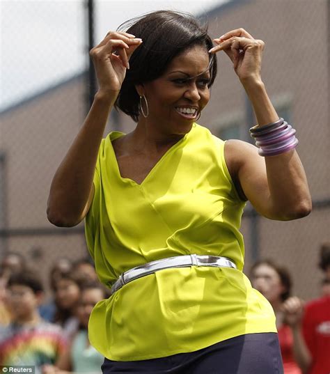 Passion4fashiontz Us First Lady Michelle Obama Dancing Beyonces