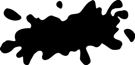 Slime Clipart Silhouette Slime Silhouette Transparent