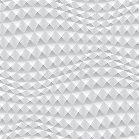 Abstract 3d White Geometric Background Stock Illustration