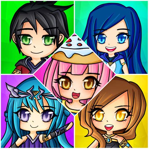 Funneh Coloring Page The Krew The Crew Funneh Gold My XXX Hot Girl