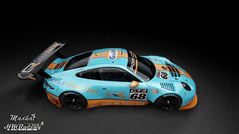 Gulf Racing Porsche 911 Gt3 R 2016 Racedepartment