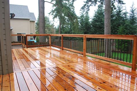 Cedar Decks Losli Fence And Deck