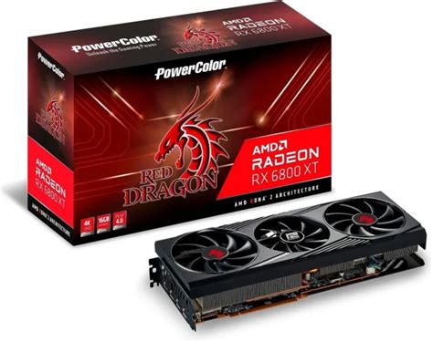 Powercolor Red Dragon Amd Radeon Rx 6800 Xt 3dhe Oc 16gb Gddr6 Graphic