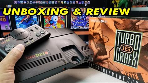 Turbo Grafx 16 Mini Unboxing And Review Youtube