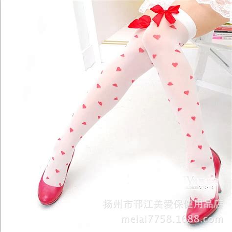 New Over Knee Bowknot Stockings Thigh High Cotton Stocking Bowknot Knitting Stockings Woman Sexy