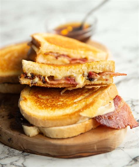 The Ultimate Bacon Grilled Cheese Maple Bacon Something About