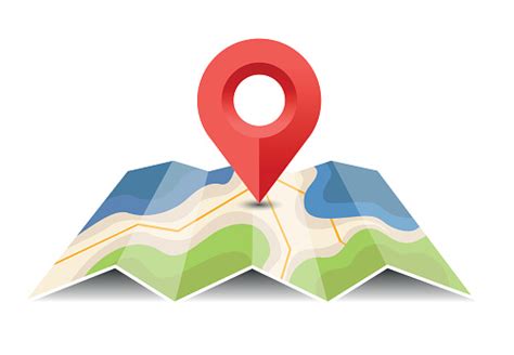 Vector Map With Pin Pointer Illustration Stock Illustration Download
