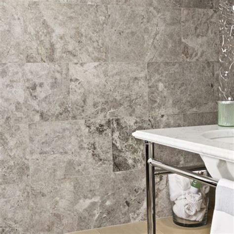 Capietra Astro Grey Marble Honed Tile Flooring From Period Property