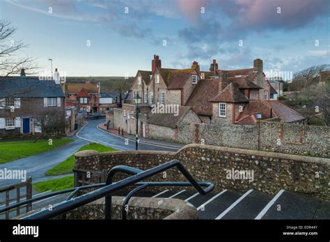 Evening In Rottingdean Village East Sussex England Stock Photo