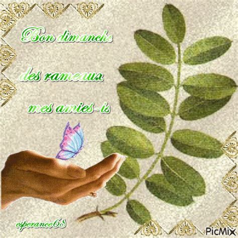 6 avril 20205 avril 2020 de admin. Bon dimanche des rameaux mes amies-is - PicMix