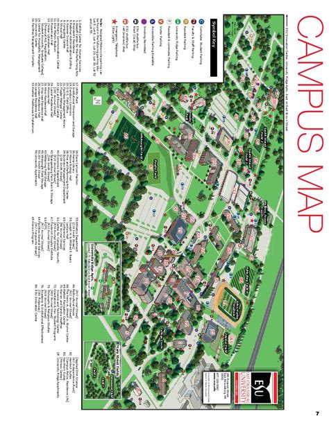 East Stroudsburg University Campus Map
