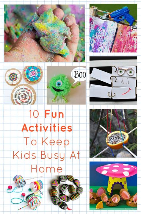 Plus, you end up with a collectible lunchbox tin to store it in. 10 Fun Activities To Keep Kids Busy At Home - diy Thought