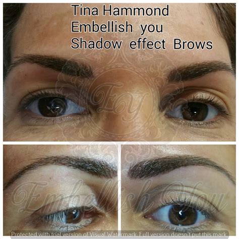 Cosmetic Tattoo Brows Permanent Make Up Brows 3D Tattooed Brows