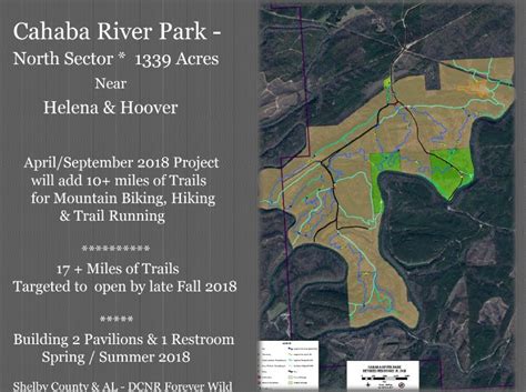 Shelby County Ready To Build 10 Miles Of Trails In Cahaba River Park