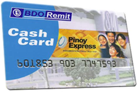 First is through bdo's cash accept machine. Banco De Oro Cash Card