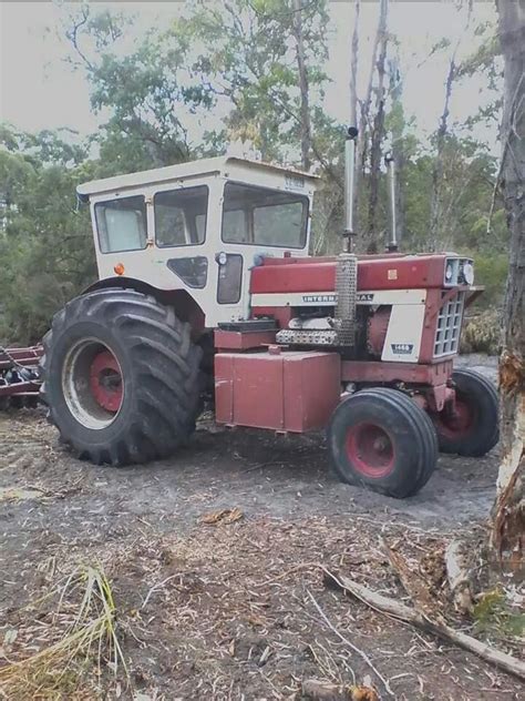 Ih 1468 Big Tractors Case Tractors Farmall Tractors Red Tractor
