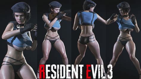 Naked Jill Valentine Sexy Dx Jill Stars Replacer Resident Evil