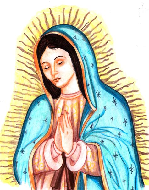 Virgen De Guadalupe Dibujo Png Image Virgen De Guadalupe Cartoon My
