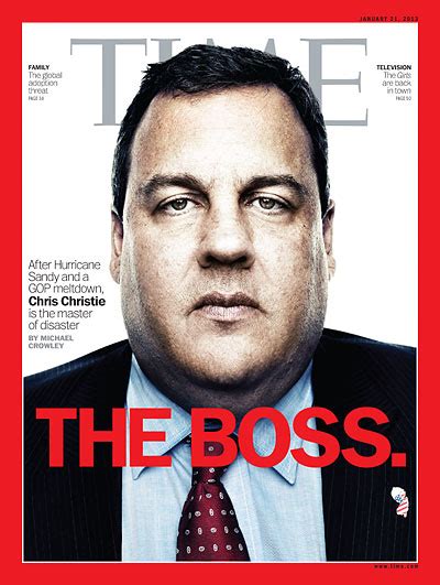 Time magazine puts trump opposite sobbing child on cover. TIME Magazine Cover: The Boss - Jan. 21, 2013 - Chris Christie - New Jersey - Republicans - GOP ...