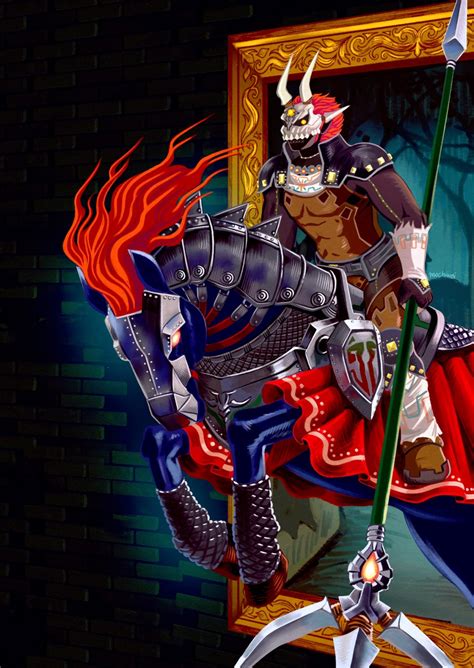 Ganon Ocarina Of Time Art